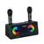(NEW) MASINGO Karaoke Machine with 2 Wireless Microphones Portable Bluetooth Sin 1 thumbnail