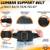 Firm Price! Brand New Lower Back Support Belt, Size X-Large 37" - 42" 2 thumbnail