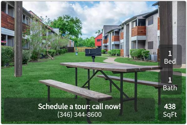 $900 / 1br - 438ft2 - Prime location! Amazing floorplans. Come check us out. (Houston)63906681175042120