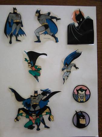 1992 Batman Window Clings 1