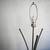 Vintage late modern bronze tripod floor lamp 7 thumbnail