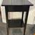 Single Drawer Nightstand, black-brown 8 thumbnail