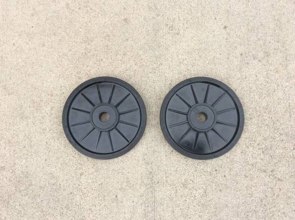 1974-75 Rupp Nitro Snowmobile NOS Rear Idler Wheels 1