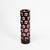 Vintage NACHTMANN Led Crystal Burgundy Red Cut to Clear Cylinder Crystal Vase 2 thumbnail