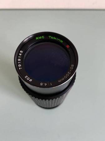 RMC Tokina 80-200mm F/4.5 K/AR Manual Focus Lens Made in Japan - $85 (Brookline)63443147776513122