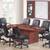 NEW 8ft Boat/Racetrack Shaped Conference Table w/ Power Data option 1 thumbnail