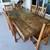 Handmade 100-Year-Old Wormwood Furniture Set - Table, Chairs, Buffet, Coffee Tab 5 thumbnail