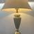 Traditional Brass & Black Table Lamp with Pleated Shade 1 thumbnail