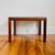 (reduced) Midcentury Walnut & Etched Copper Side/Coffee Table by Metro 3 thumbnail
