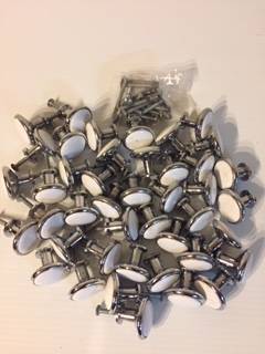 Ceramic White Drawer Knobs/Pulls 1