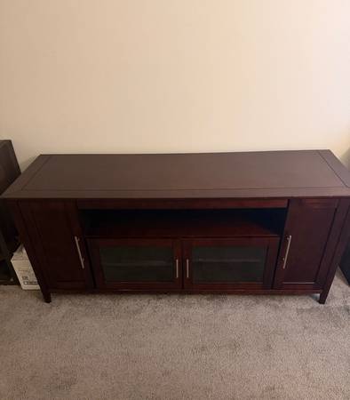 Free Cherry wood entertainment center