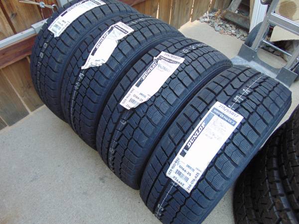 4 Old Stock New 215 55 17 Dunlop Winter Maxx 2 Tires 94T *Date 2021* 1