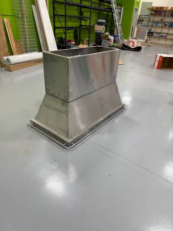 Commercial Stainless Steel Vent Hood / Exhaust Hood – Heavy Duty 1