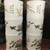 " HUGE PAIR OF HANDCRAFTED CHINESE CYLINDER PORCELAIN JARS PEACOCKS " 8 thumbnail