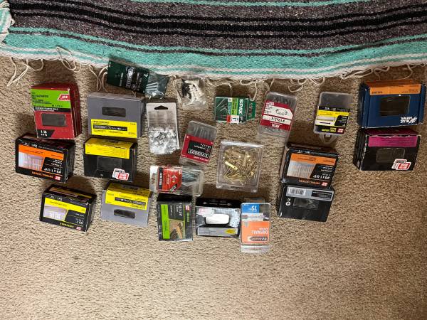 Various fasteners nails and screws 1