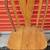 A set of four Dining Room Chairs with rounded backs 1 thumbnail