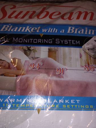 Sunbeam Twin warming blanket 1