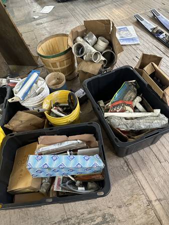 Large Lot of Plumbing Supplies 6" and much more 1
