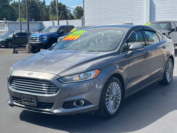 CARGADO//2013 Ford Fusion Titanium 2.0L I4 - $4,999 (AHORRADOR DE GASOLINA//EXCELENTE OFERTA)63435583366529122