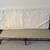 Twin size single cot with pad folding camping guest bed used 1 thumbnail