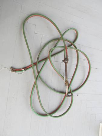 Oxy/Acetylene Hose w/Victor Cutting Attachment 1