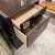 Brown Glass Top Nightstands (2) 3 thumbnail