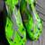 Nike Alpha Menace Pro 3 Green Cleats 5 thumbnail