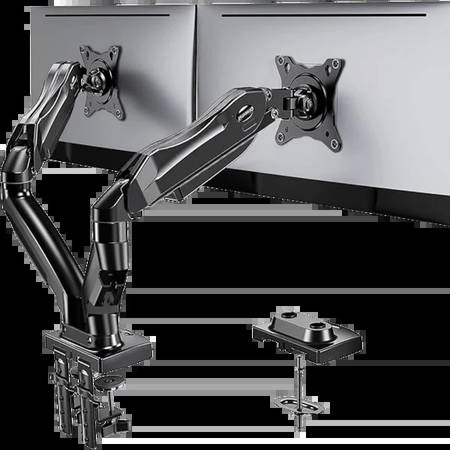 Dual Monitor Mount for 13 to 30 Inch Monitor Screens 1