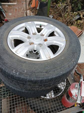 2021 FORD RANGER 4 RIMS 17s 1