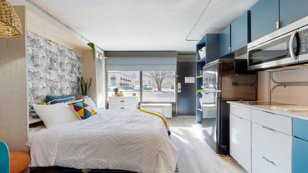 Available NOW! Live on the grid in Downtown Durango! Furnished Studio 1