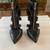 Black Leather High Heels, White Strappy Heels, Lace Up Sandal Heels 2 thumbnail