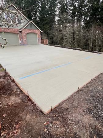 Concrete flat work 1