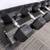 New Rubber Hex Dumbbells / 5-50 Lbs. Set w/Rack 3 thumbnail