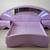 1970's Italian Deco Purple Lacquered Clamshell 'PollyPocket' Queen Bed Set 1 thumbnail