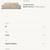 Restoration Hardware Maxwell Leather Ivory Couch Sofa 2 thumbnail