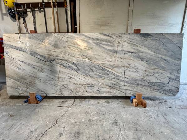 Brazilian Quartzite Caldera Blue Countertop Kitchen Slab 1