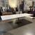RH Aero Stone Rectangular Dining Table- 120X46X29.5H 1 thumbnail