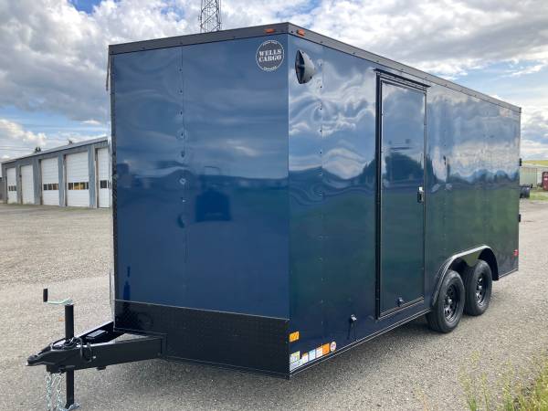 Enclosed Cargo - Wells Cargo 81/2 x 16 Fast Trac 1