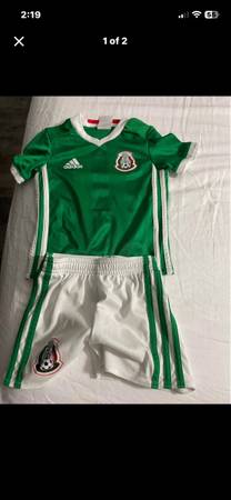 Mexico 3t mini kit jersey 1