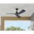 HDC Easton 52 in. Indoor/Outdoor Matte Black Ceiling Fan w/Remote Incl 13 thumbnail