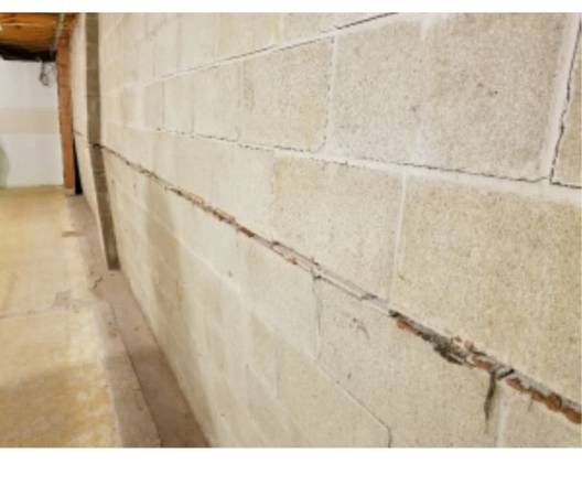 Bowing or cracked foundation? Give me a call!!!! 1