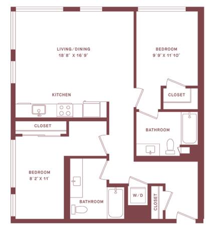 $4,374 / 2hb - 993 pies2 - #642- Jr. 2hb/ 2ba- ¡Disponible AHORA! 4 semanas gratis (sur de San Francisco)63861099833603120