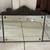 Beautiful Vintage Art Deco 3 Panel Etched Wall Mirror - 52x19 1 thumbnail