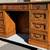 Beautiful Leather Top Lockable Executive Desk with Finished Back 1 thumbnail