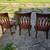 Set of 6 Ornate Heavy Dining Room Chairs 11 thumbnail