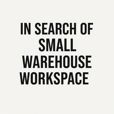 Looking for Small Storage / Workspace (200–300 sq ft) 1