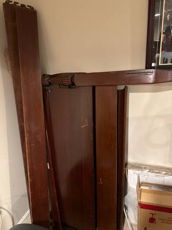 Mahogany Bed Frame 1