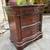 Dark brown wood  Highboy Dresser and nightstand 14 thumbnail