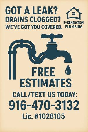 🔒🔒 YOUR GO-TO PLUMBER 🔒🔒 1