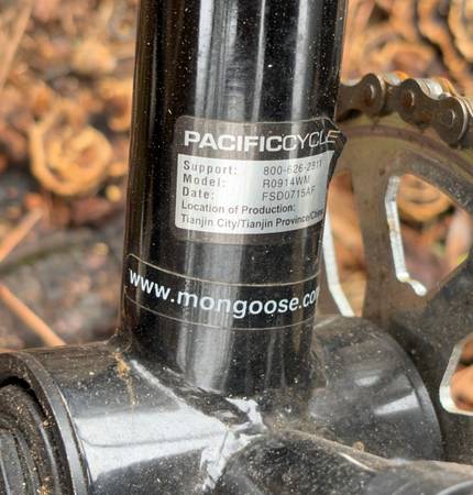 ¡Reducido! - Bicicleta de trucos Mongoose Rebel BMX, ruedas de 20" - $40 (Loganville)63470456218371124